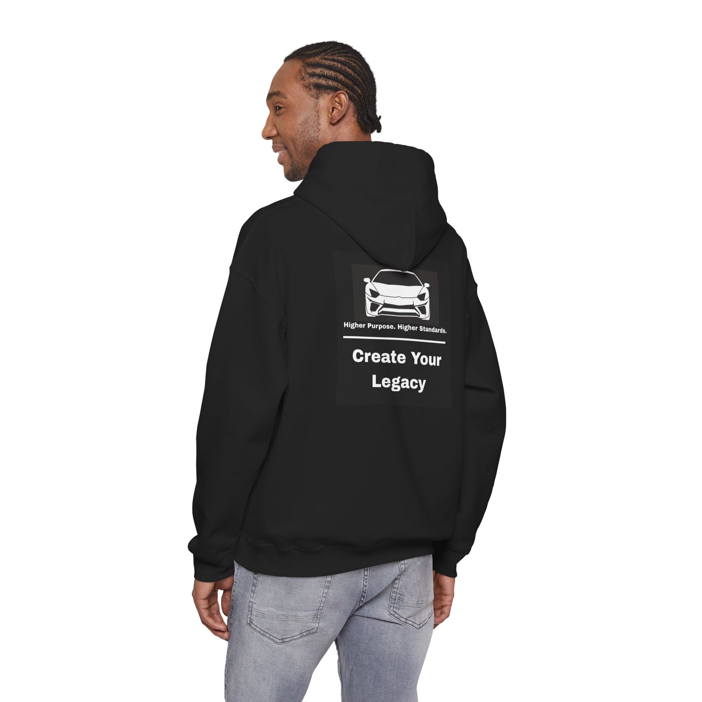 Create Your Legacy Hoodie — Motivational Pullover for Goal-Getters