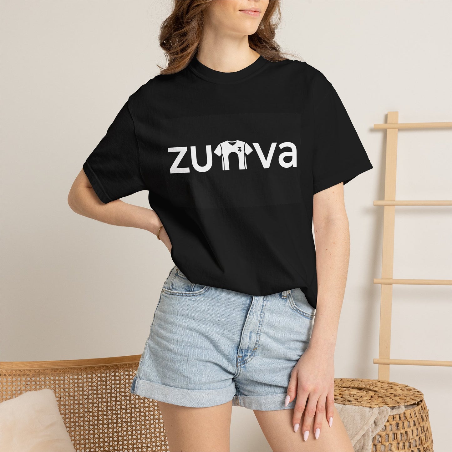 T-Shirt — Zunva Logo & "El Éxito Mi Éxito" Inspirational Graphic