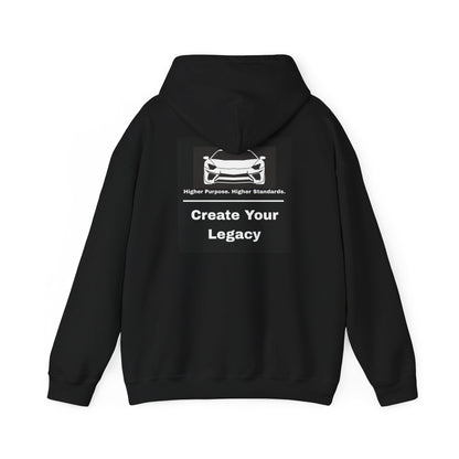 Create Your Legacy Hoodie — Motivational Pullover for Goal-Getters