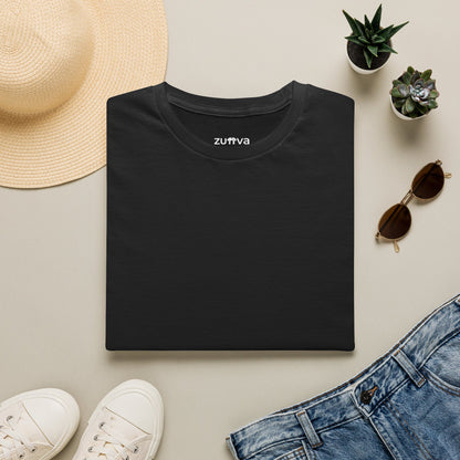 Classic Black T‑Shirt — Minimal Crewneck Tee