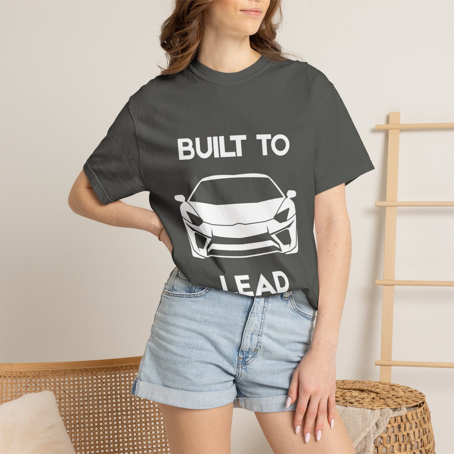 Built to Lead Car T‑Shirt — Create Your Legacy Motivational Tee