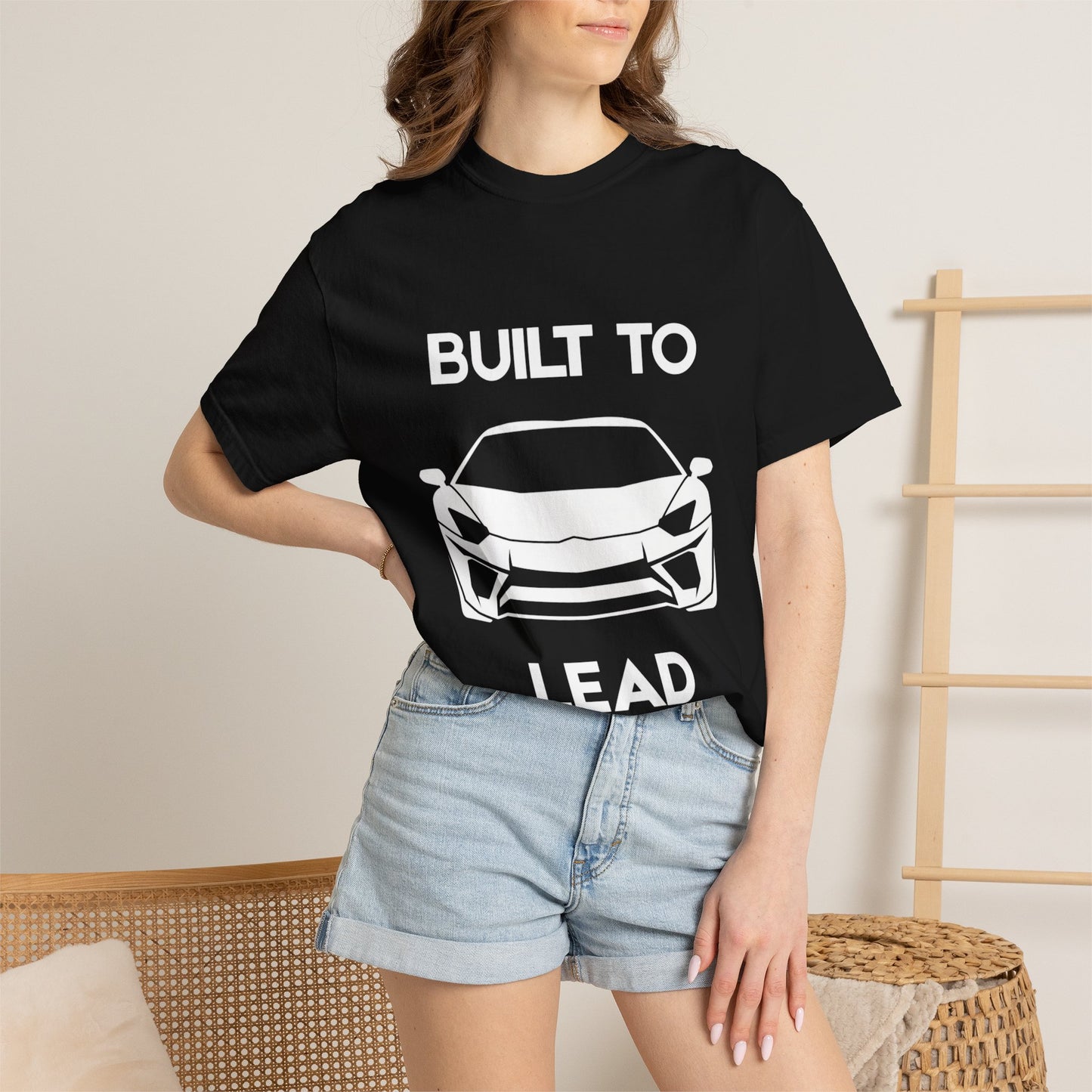 Built to Lead Car T‑Shirt — Create Your Legacy Motivational Tee