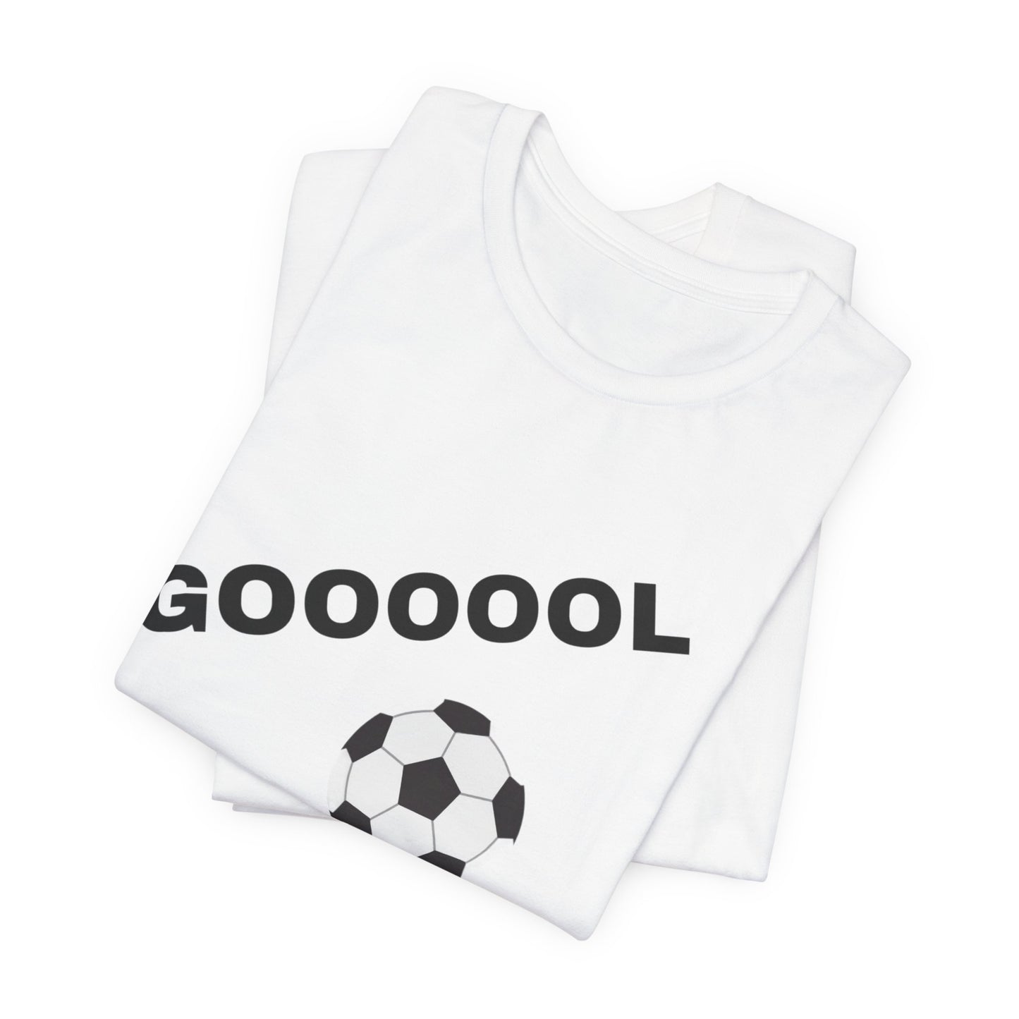 Soccer ‘Goooool’ Graphic Tee — Wholeness Soccer Fan Shirt