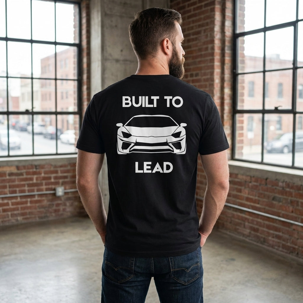 Elite Performance Black Shirt: Built to Lead — Precision Design