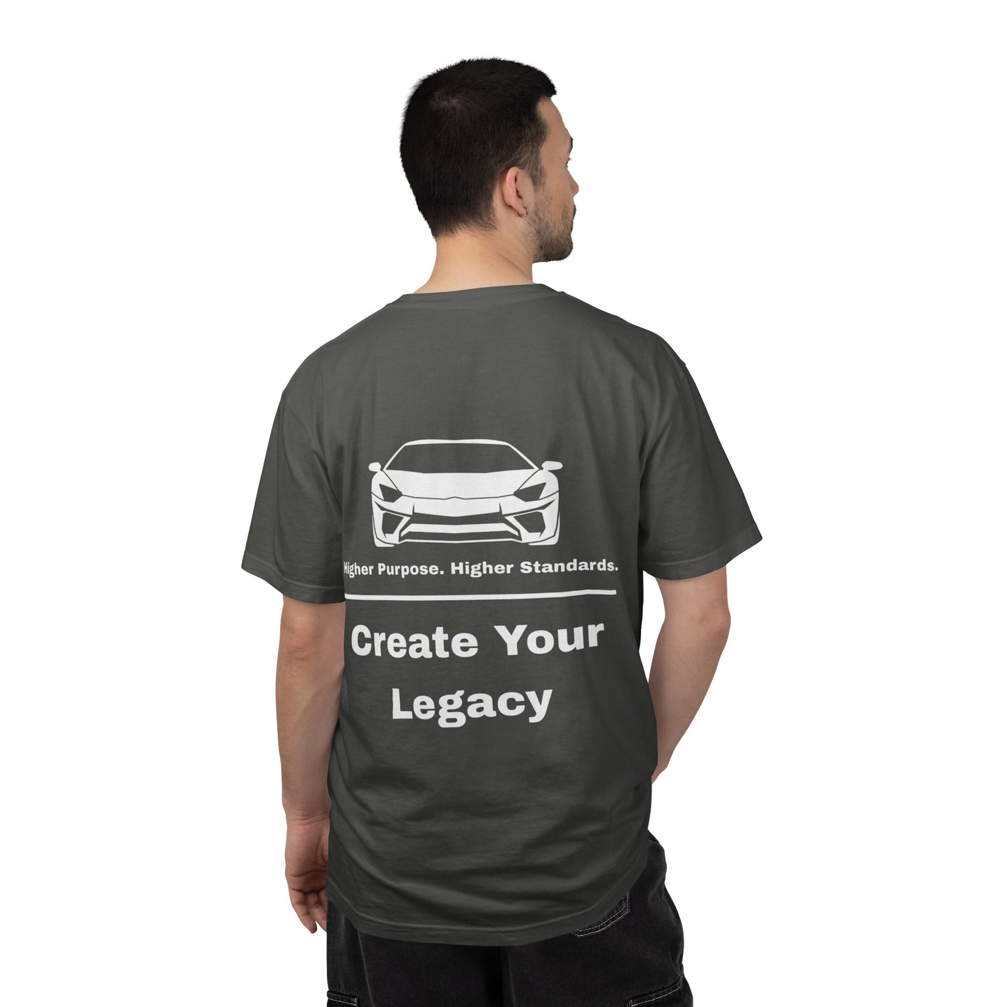 Built to Lead Car T‑Shirt — Create Your Legacy Motivational Tee