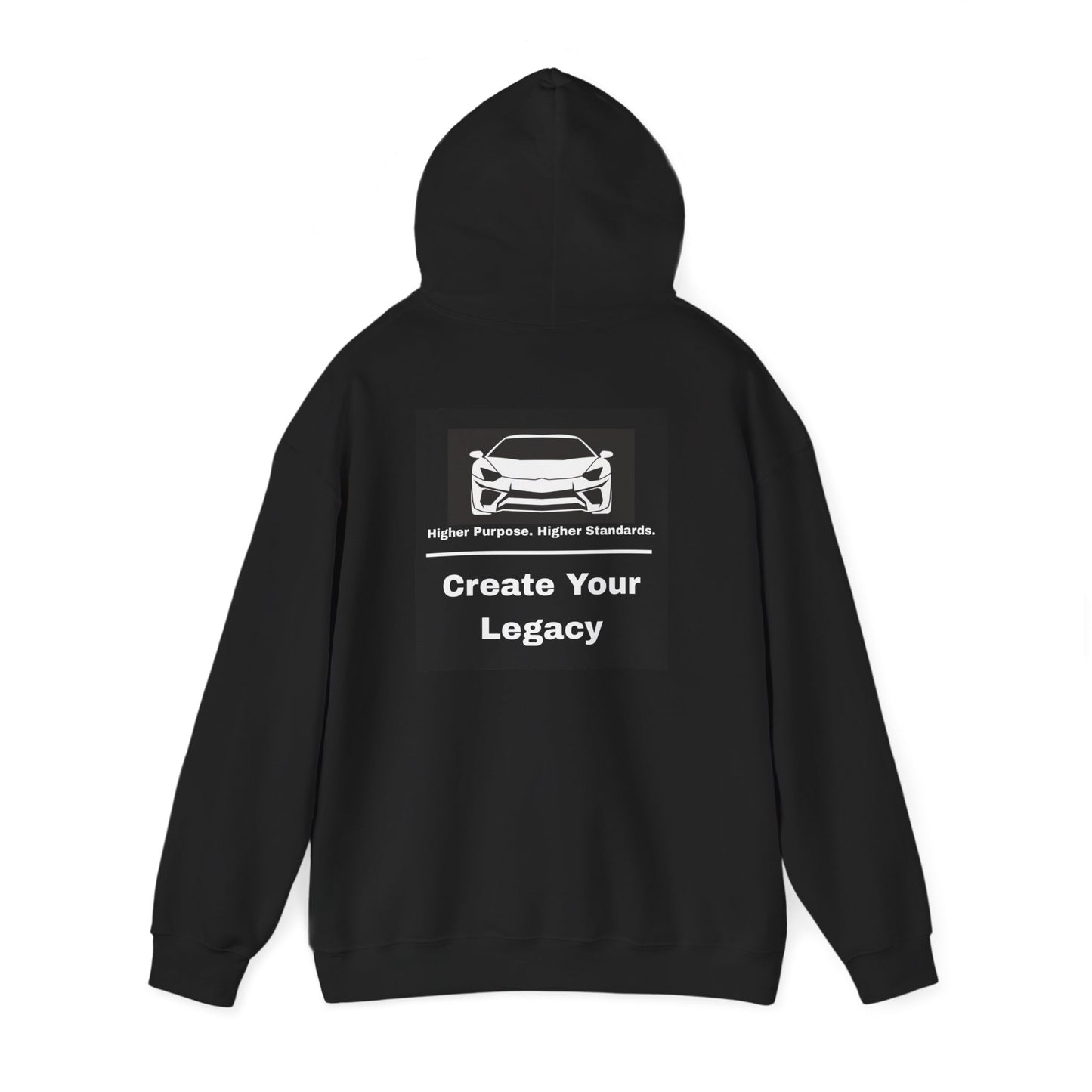 Create Your Legacy Hoodie — Motivational Pullover for Goal-Getters
