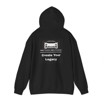 Create Your Legacy Hoodie — Motivational Pullover for Goal-Getters